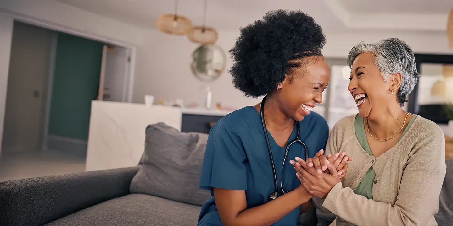 nurse with patient