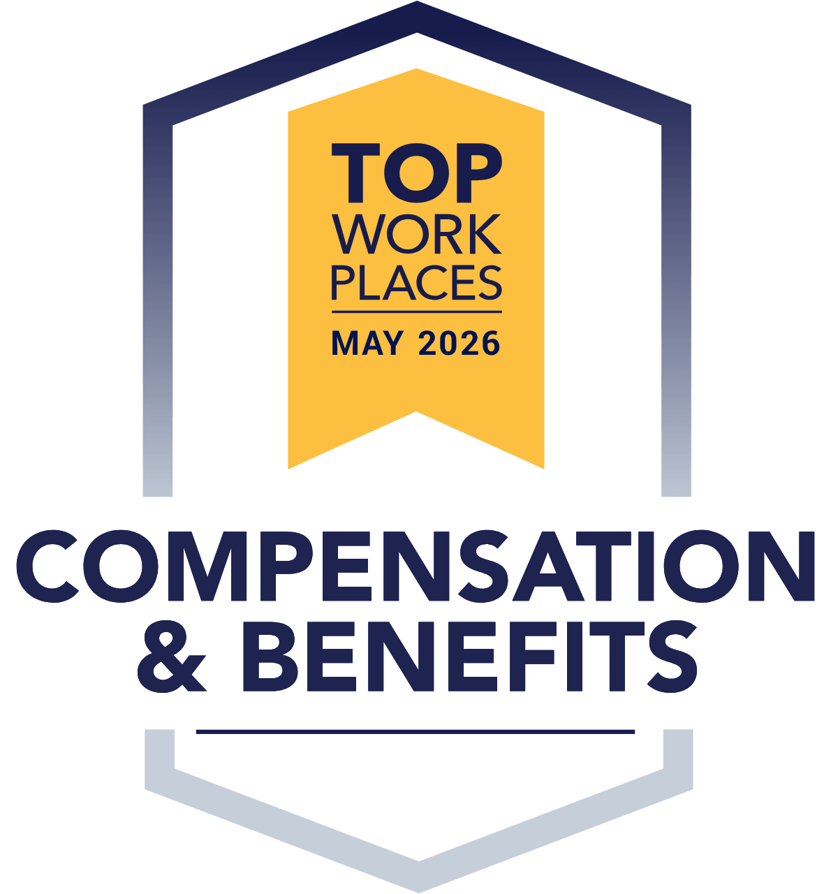 Compensation and Benefits Top Workplaces award May 2026