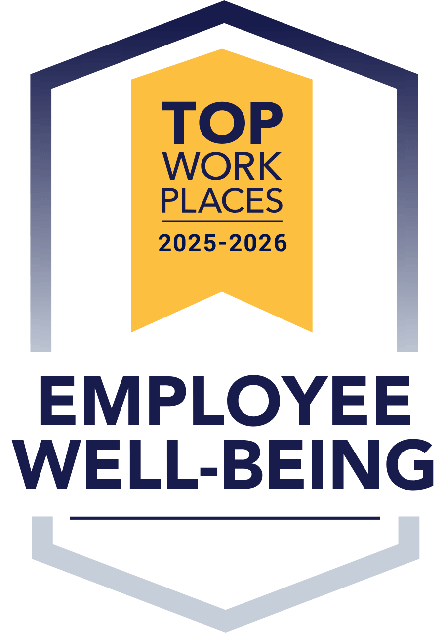 Employee Well-Being Top Workplaces award 2025-2026
