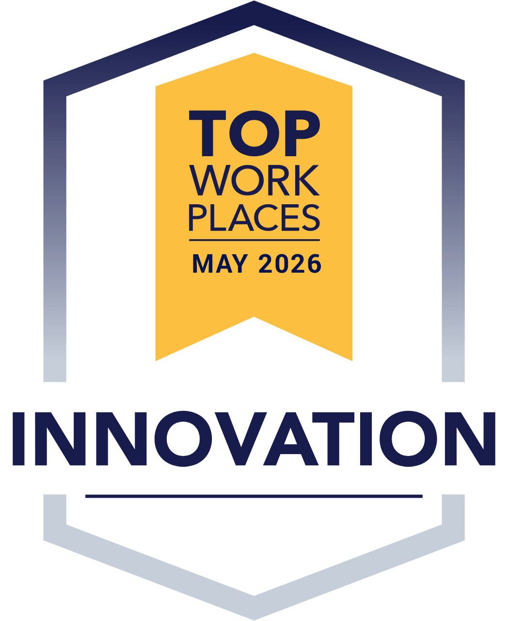 Innovation Top Workplaces award 2025-2026