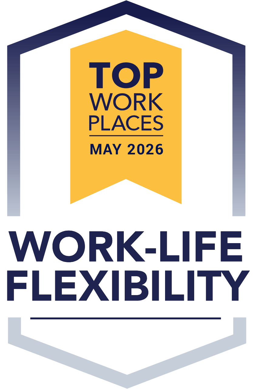 Work-Life Flexibility Top Workplaces award May 2026