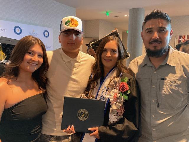 Yuriko Perez graduation picture