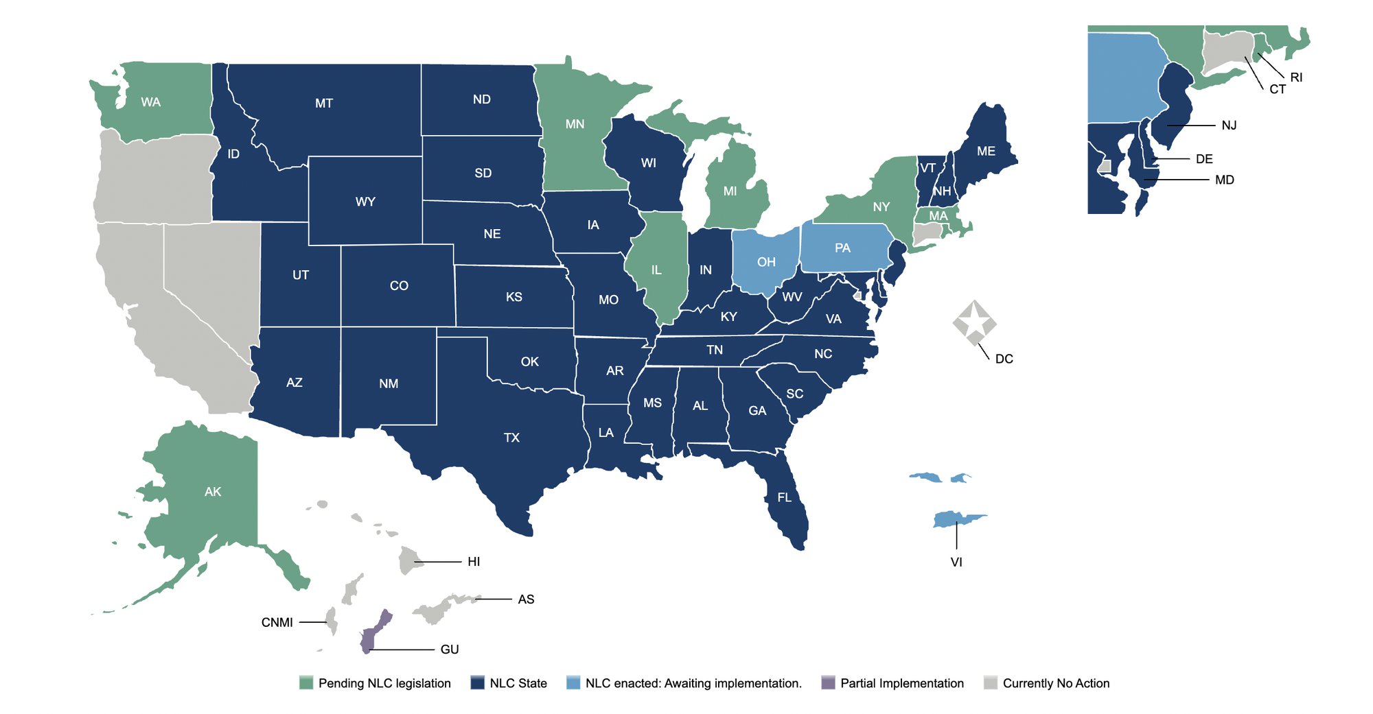 compact states