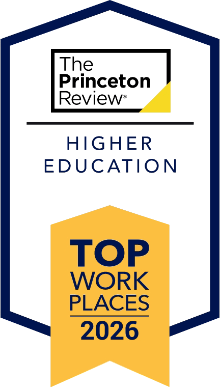 top workplace for higher education badge